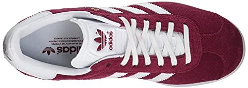 Adidas Gazelle, Zapatillas Hombre, Rojo (Collegiate Burgundy/Footwear White/Footwear White 0), 41 1/3 EU