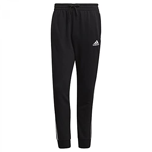 adidas GK8831 M 3S FT TC PT Sport Trousers Mens Black/White S