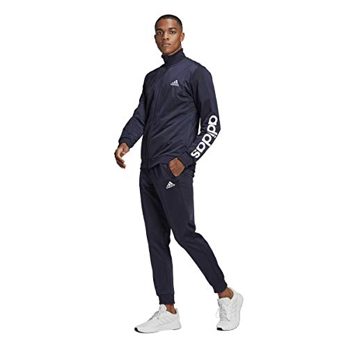 adidas GK9655 M LIN TR TT TS Tracksuit mens top:legend ink/white bottom:legend ink f17/white 7