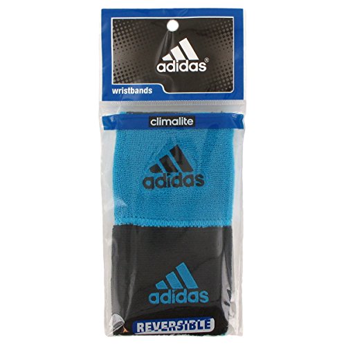 adidas intervalo Reversible Pulsera, Unisex, 5132190, Solar Blue/Black, Talla única