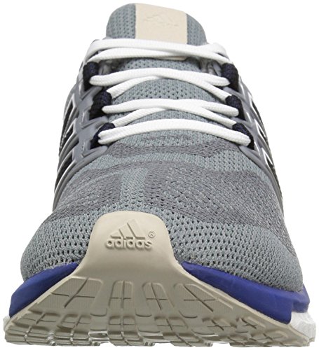 adidas Men's Energy Boost 3 M Running Shoe, Mid Grey/Unity Ink/Vapour Green Fabric, 7 M US