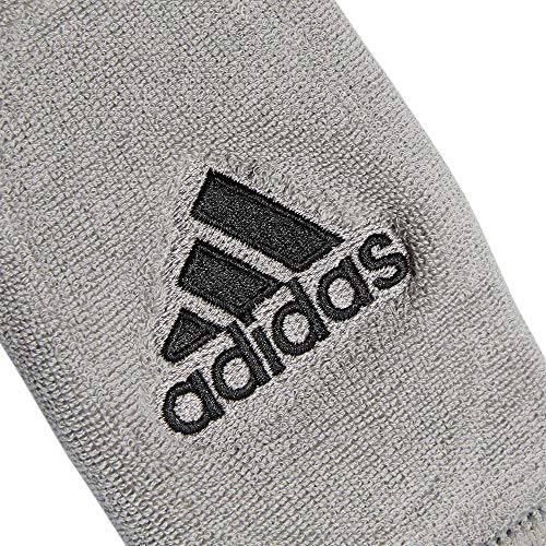 adidas Pulsera Reversible Grande de intervalo Unisex, Color Negro/Aluminio 2 Aluminio 2/Negro, Talla única