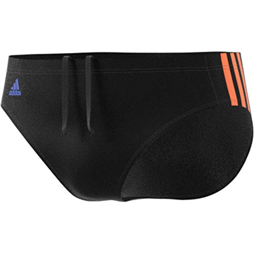 adidas Rubber-Graphic - Bañador para Hombre, Hombre, DH2194, Black/Hi-Res Naranja, S (Talla del Fabricante: 4)