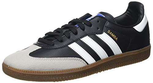 adidas Samba Vegan, Sneaker Hombre, Footwear White/Core Black/Gum, 44 EU