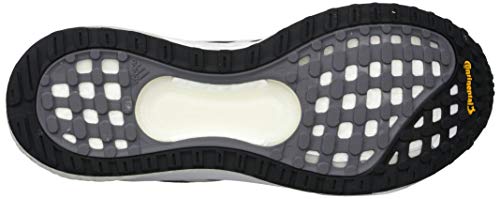 adidas Solar Glide 3 Running Shoe, White/Black/Signal Green, 12.5