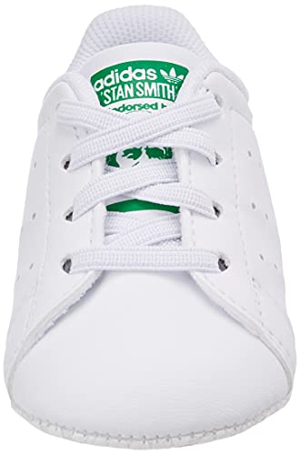 adidas Stan Smith Crib, Sneaker Unisex bebé, Footwear White/Footwear White/Footwear White, 21 EU
