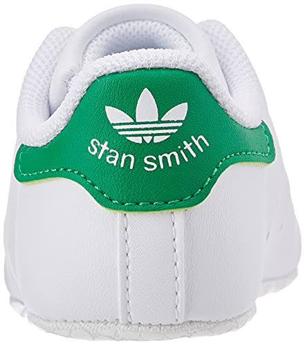 adidas Stan Smith Crib, Sneaker Unisex bebé, Footwear White/Footwear White/Footwear White, 21 EU