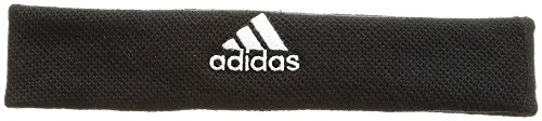 adidas Tennis Headband Head Band, Unisex Adulto, Black/White, OSFY