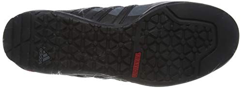 adidas Terrex Swift Solo, Zapatillas de Deporte Exterior Hombre, Negro (Black/Black/Lead 0), 39 1/3 EU
