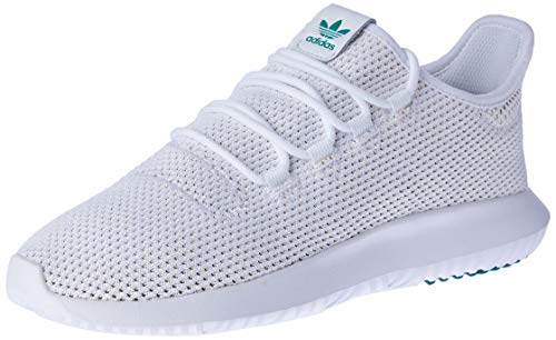 adidas Tubular Shadow, Zapatillas de Gimnasia Hombre, Blanco (FTWR White/Active Green/Solar Gold FTWR White/Active Green/Solar Gold), 36 2/3 EU