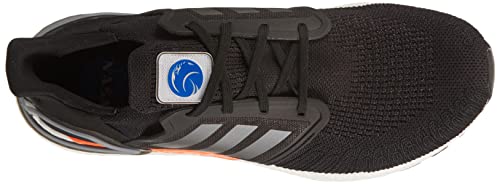 adidas Ultraboost 20, Zapatillas de Running Hombre, NEGBÁS/HIEMET/FOOBLU, 45 1/3 EU