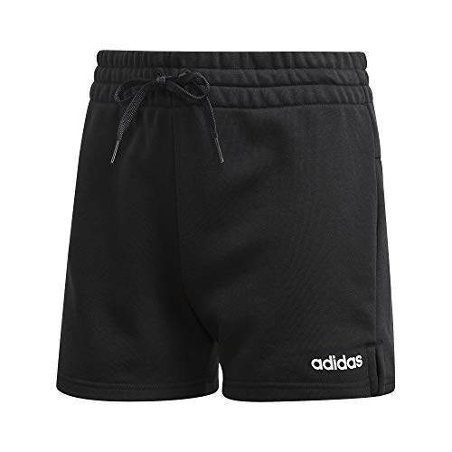 adidas W E PLN Short Pantalones Cortos de Deporte, Mujer, Black/White, XL