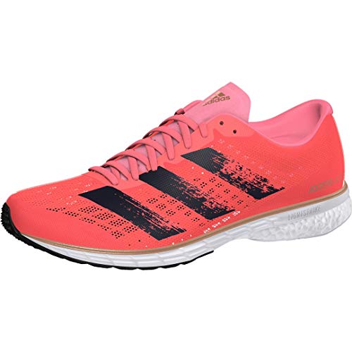 adidas Womens Adizero Adios 5 Running Sneakers Shoes - Pink - Size 11 B