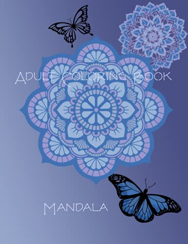 Adult Coloring Book: Mandala