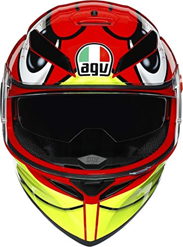 AGV K3SV Casco Integral, Adultos Unisex, Rojo, Medium