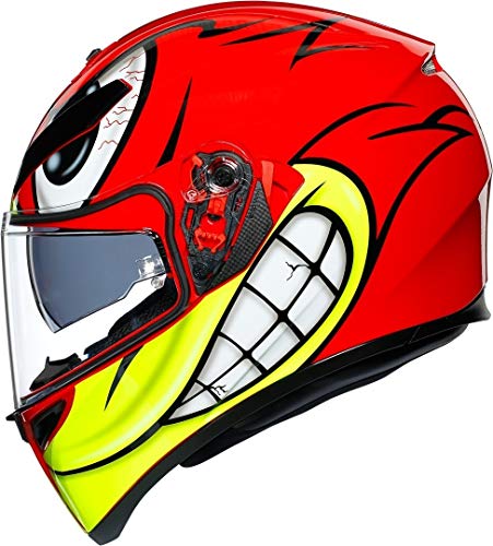 AGV K3SV Casco Integral, Adultos Unisex, Rojo, Medium