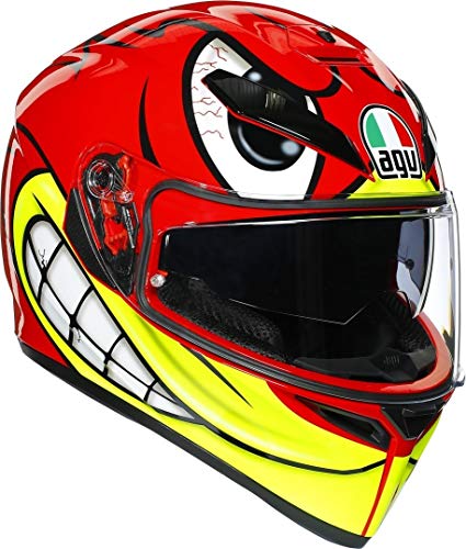 AGV K3SV Casco Integral, Adultos Unisex, Rojo, Medium