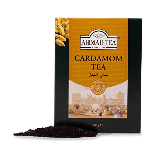 Ahmad Tea Cardamom Té negro con cardamomo, hojas sueltas 500g