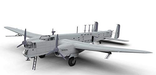 Airfix Armstrong Whitworth Whitley MK VII 1: 72 Militar Aviones Kit de plástico Modelo Escala (Hornby A09009)