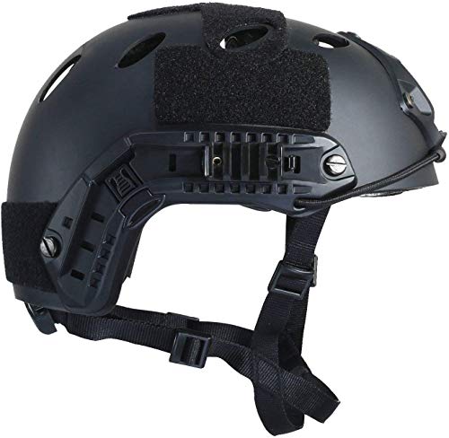 Airsoft Fast PJ - Casco táctico superior Ops, núcleo protector, con almohadillas para el ocio al aire libre Paintball