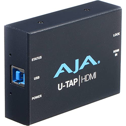 AJA Video Systems U-Tap Dispositivo USB3 de Entrada Video Profesional HDMI (U-Tap HDMI)