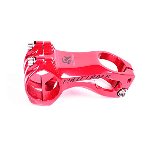 Ajustable de bicicletas Stem Raiser, Vástago de bicicleta de montaña 28.6 31.8 Vástago de bicicleta de aluminio de 60 mm Elevador de vástago de manillar corto for la mayoría de las bicicletas, bicicle