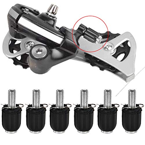 Ajustadores de Cable de Freno de la Bicicleta Conector de Engranaje Regulador del Ajustador (3 Pars)