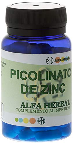 Alfa Herbal Picolinato De Zinc 90Cap. 300 g