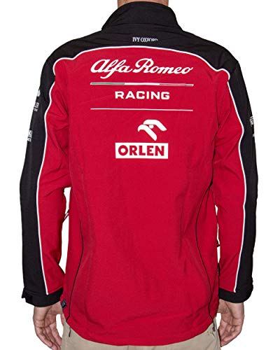 Alfa Romeo Racing Team Sauber Motorsport Race Technical - Chaqueta softshell para hombre, Hombre, rojo/azul/blanco., medium