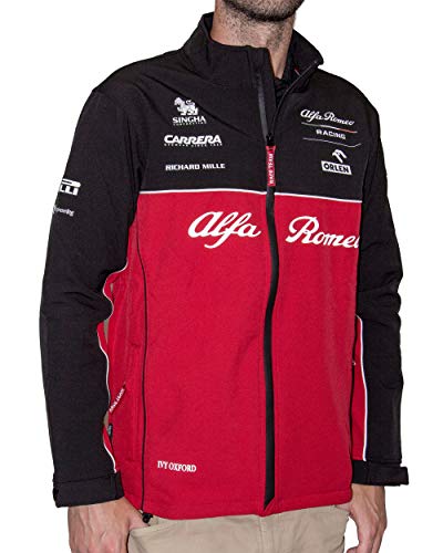 Alfa Romeo Racing Team Sauber Motorsport Race Technical - Chaqueta softshell para hombre, Hombre, rojo/azul/blanco., medium