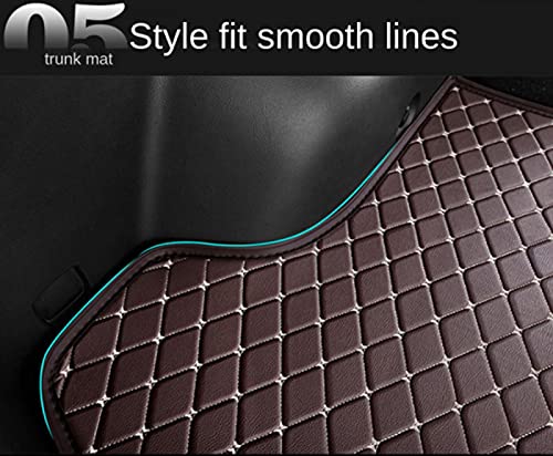 Alfombrilla para Maletero de Coche para Nissan Navarre 2017-, Impermeable Antislip Tronco Trasera Mat, Antimanchas Antiarañazos Maletero Protector Cubre