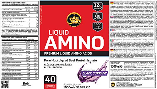 All Stars Amino Liquid Black Currant - 1000 ml