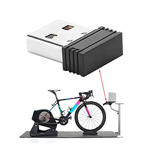 Alomejor Mini Ant USB Bike Adapter Transmisión De Velocidad Wireless Wired Sensors para Garmin Zwift Wahoo Bkool(Wireless)
