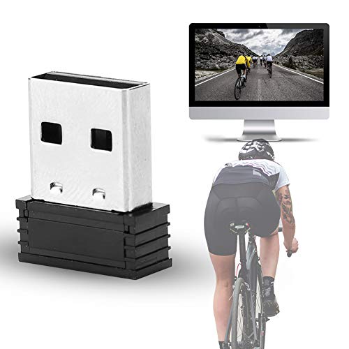 Alomejor Mini Ant USB Bike Adapter Transmisión De Velocidad Wireless Wired Sensors para Garmin Zwift Wahoo Bkool(Wireless)