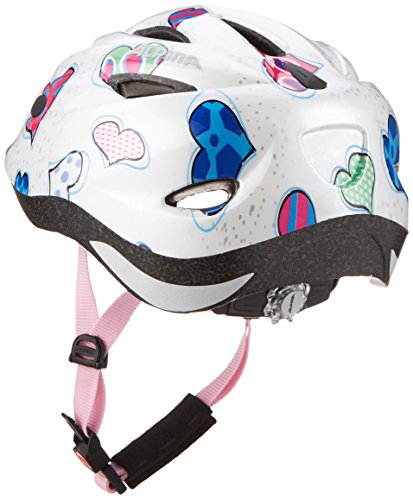 ALPINA Fahrradhelm Gamma 2.0 Casco, Infantil, Corazones, 51-56 cm