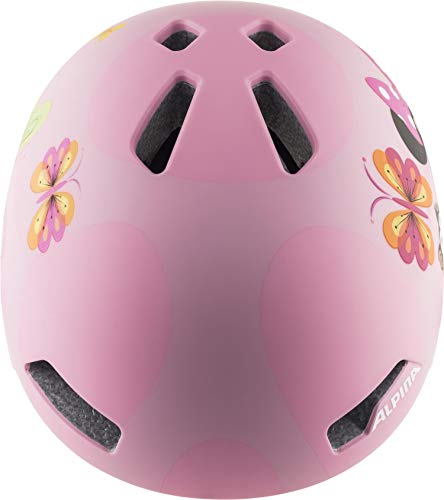 Alpina Hackney Casco de Ciclismo, Girls, Disney Minnie Mouse, 51-56