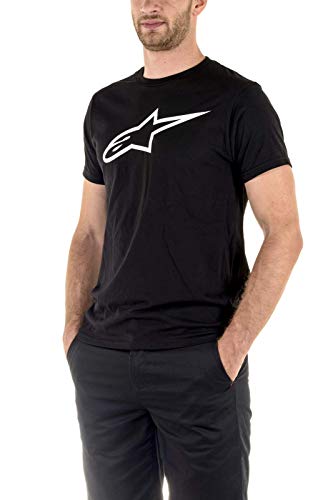 Alpinestars, Ageless Classic, Camiseta De Manga Corta, Rojo Blanco, 3XL, Hombre