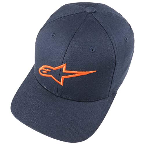 Alpinestars, Ageless Curve, Gorra De Beisbol, Marino/Naranja, 23X, Hombre