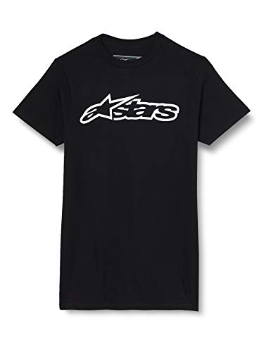 Alpinestars Blaze tee - Camiseta Deportiva de Manga Corta para Hombre, Color Negro, Talla S