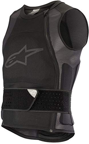 Alpinestars Chaleco de protección Paragon Pro para hombre, Hombre, Chaleco de protección, AP65881910L, negro, L