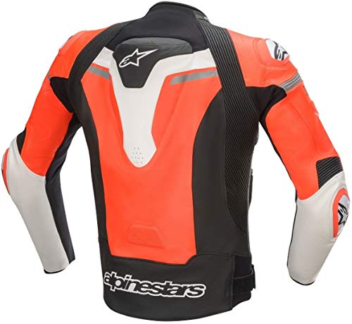 Alpinestars Chaqueta moto Missile Ignition Lt Jacket Tech-air Compatible Red Fluo White Black, RED/FLUO/WHITE/BLACK, 54