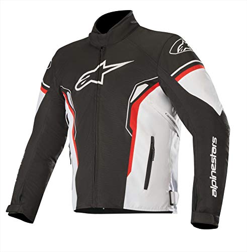 Alpinestars Chaqueta moto NC T-sp-1 Waterproof Jacket, Negro/Blanco/Rojo, XL