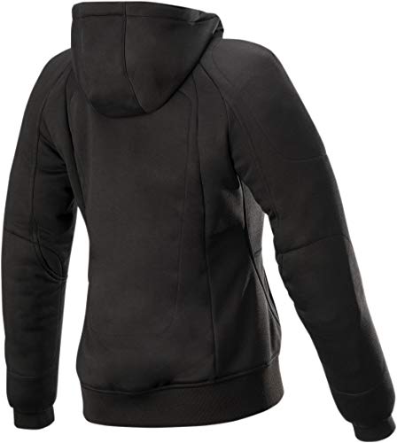 Alpinestars Chaqueta moto Stella Chrome Sport Hoodie Black, BLACK, L