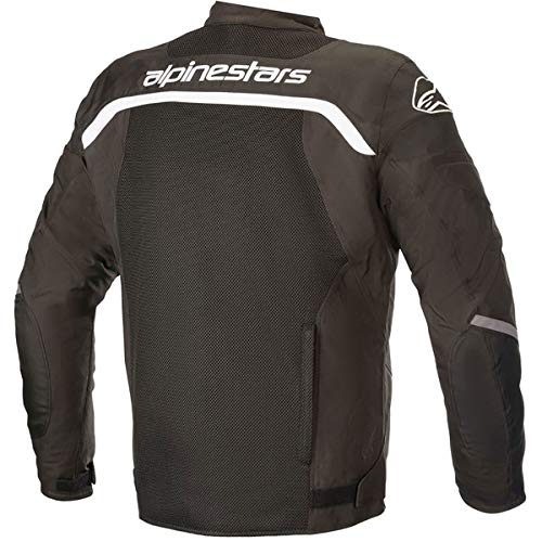 Alpinestars Chaqueta moto Viper V2 Air Jacket Black White, Negro/Blanco, XXL