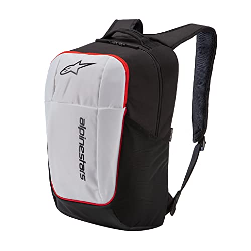 Alpinestars DEFCON v2 Backpack, Mochila Unisex Adulto, Negro/Blanco/Rojo, 35 x 50 x 54 cm