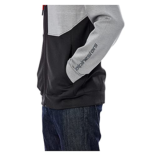 Alpinestars, Exotech Tech Hoodie , Sudadera, Brezo Gris, L, Hombre