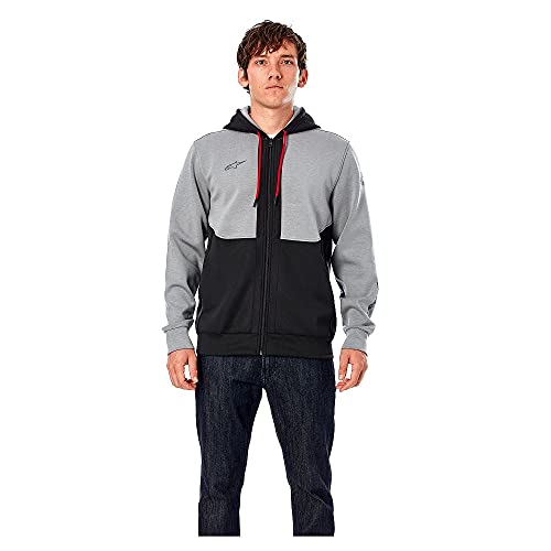 Alpinestars, Exotech Tech Hoodie , Sudadera, Brezo Gris, M, Hombre