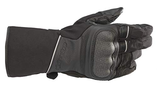 Alpinestars Guantes de Moto WR-2 V2 Gore-Tex con tecnología Gore Grip, Color Negro, Talla M