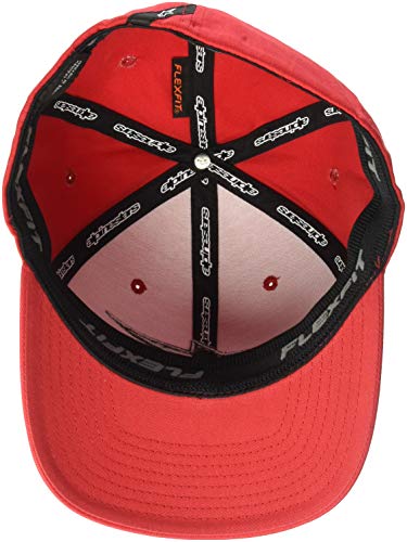 Alpinestars Hombre Ageless Curve Hat Gorra de béisbol Not Applicable, Rojo (Red/Black 3010), Large (Talla del Fabricante: LXL)