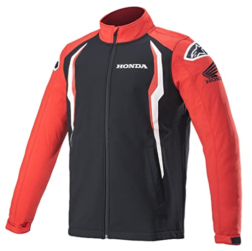 Alpinestars Honda - Chaqueta softshell, color rojo y negro, rojo y negro, XXXL